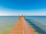 122 ft private lighted fishing pier 